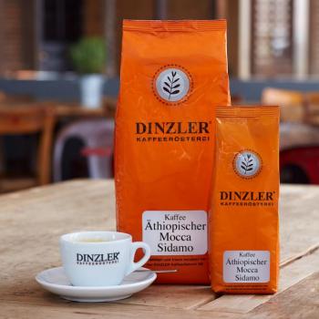 Dinzler Kaffee Kaffee &Auml;thiopischer Mocca Sidamo