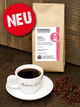 Ferdinands Kaffeerösterei Osnabrück Indien Monsooned Malabar AA Ferdinands Kaffeerösterei Osnabrück Indien Monsooned Malabar AA