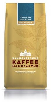 Hannoversche Kaffeemanufaktur Columbia Supremo, washed Arabica Hannoversche Kaffeemanufaktur Columbia Supremo, washed Arabica