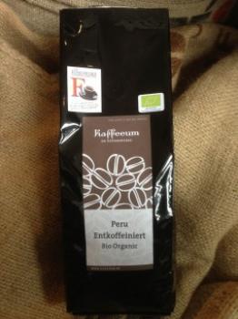 Kaffeerösterei Konstanz Peru Entkoffeiniert Bio Organic Kaffeerösterei Konstanz Peru Entkoffeiniert Bio Organic