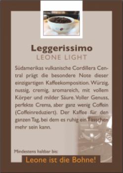 Leone Caffé Legerissimo - Leone Light