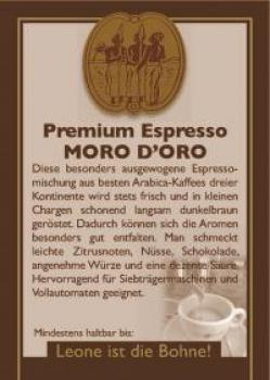 Leone Caffé Espresso Moro D`Oro