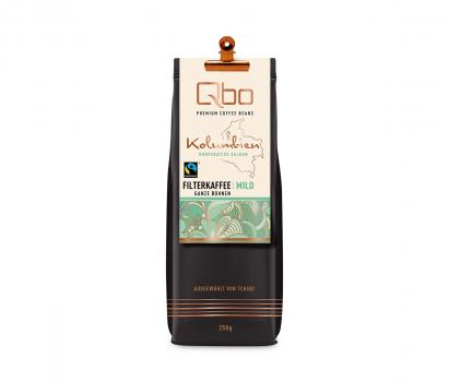 Qbo Kooperative Salgar Filterkaffee Mild